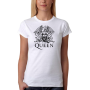 Marškinėliai Queen. Herbas Marškinėliai Queen. Herbas